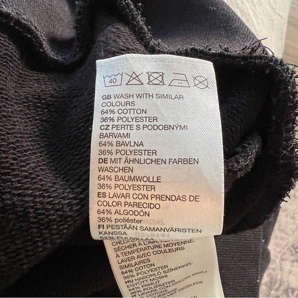 Cheap Monday Stockholm Crewneck Sweatshirt Open Racerback - Picture 2 of 6